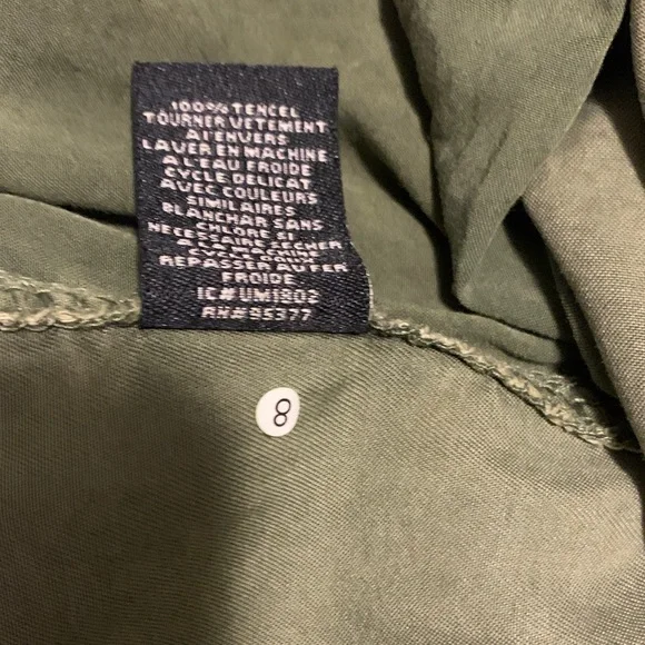 NWOT Sanctuary Green Tencel Joggers - Picture 4 of 9